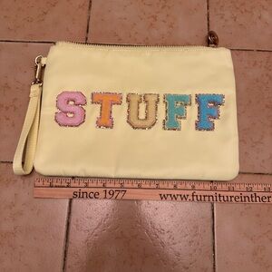 Stoney Clover Yellow STUFF Pouch